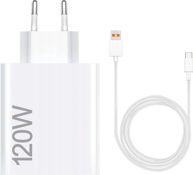 Ładowarka Xiaomi HyperCharge Combo 120W Type-A EU (BHR9462EU)