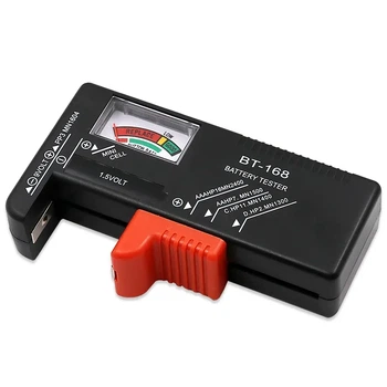 Тестер аккумуляторов BT-168, тестер напряжения аккумуляторов 18650/AA/AAA/C/D/9В/1.5В