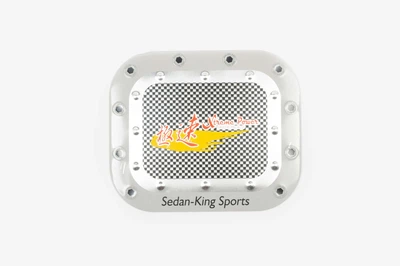 Наклейка на кришку бака SEDAN-KING SPORTS (15х13см, сталева) (#1625) MPARTS