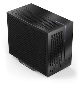Корпус ALmordor Seiya 180 Matx Black, без БП, Micro ATX (ALS180MBK)