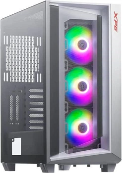 Корпус adata xpg cruiser White, без бп, Mid Tower, для eatx / atx / Micro-ATX / Mini-ITX / ceb / eeb, 3x120 мм xpg vento argb, vga до 380 мм / cpu до 170 мм, боковая панель из закаленного стекла 4 мм (cruiserst-whcww)