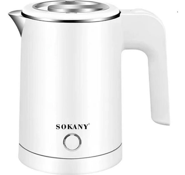 Электрочайник Sokany SK-SH-1077W белый 0.5 л 600вт