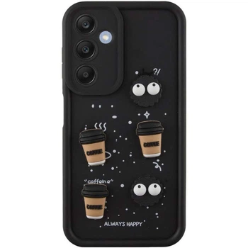 Чехол TPU Toys Case для Samsung Galaxy A15 4G/5G Black / Always Happy