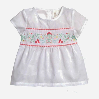 Туника H&M KEL44110879 68 см Белая (Er_2000000267272)