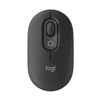 Мышь беспроводная Logitech Pop Mouse with Emoji Graphite (910-007412)