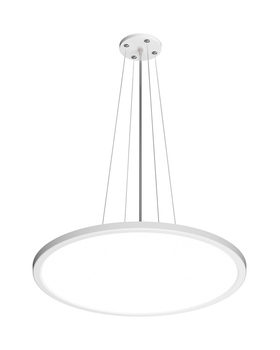 Підвісний світильник, люстра світлодіодна Italux PND-72843-400R-32W-WH Manito Led 1x32W 2800K/4000K/6000K 3800Lm IP40 Біла (096717)