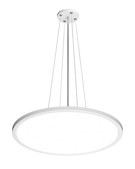Підвісний світильник, люстра світлодіодна Italux PND-72843-480R-36W-WH Manito Led 1x36W 2800K/4000K/6000K 4300Lm IP40 Біла (096719)
