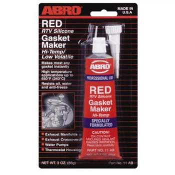 Герметик прокладки ABRO (AB 11) (85гр) RED Китай
