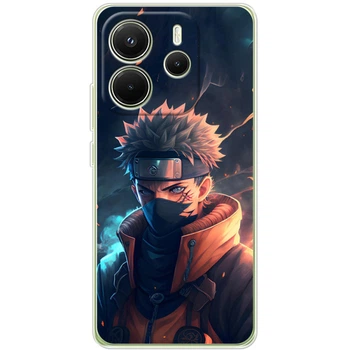 Силіконовий Чохол з Картинкою для Xiaomi Redmi Note 14 4G Принт (Аніме Наруто, Anime Naruto) (64587-ysm001)