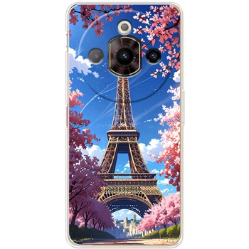 Силиконовый Чехол с Картинкой для ZTE Nubia Focus Pro Принт (Париж, Эйфелева Башня) (64250-ysm036)