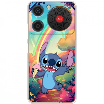 Силиконовый Чехол с Картинкой для ZTE Nubia Music Принт (Stitch, Стич) (64554-ysm028)