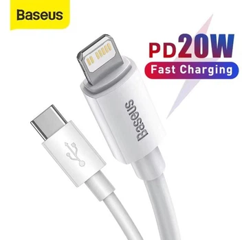 Кабель Baseus 20w швидка зарядка Type-C Lightning Iphone 1.5м CATLZJ-02
