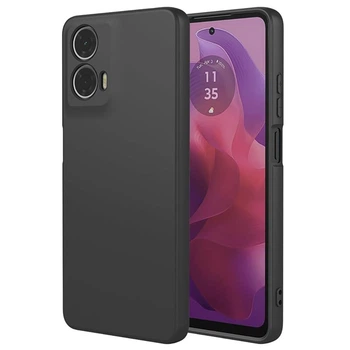 Чехол Fiji Full Soft Premium для Motorola G24 противоударный бампер с микрофиброй Black