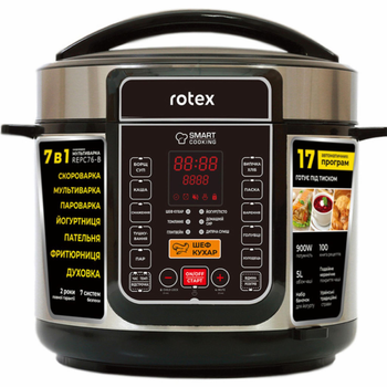 Мультиварка-скороварка REPC76-B ROTEX