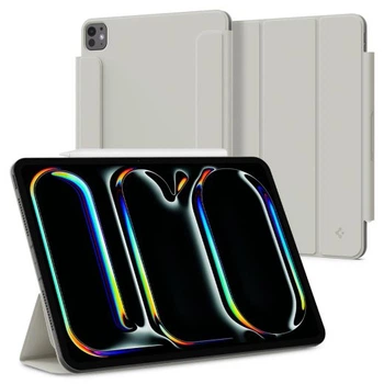 Чехол Spigen Air Skin Folio OneTap Gray для iPad Pro 11" M5 | M4 (2025 | 2024) (ACS06513)