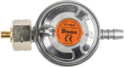 Газовий редуктор низького тиску Bradas 37 мбар, 1.5 кг/год (RG A310)