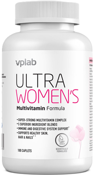 Мультивітаміни для жінок VPLab Ultra Women'S Multivitamin Formula 180 капсул (5060255356739)