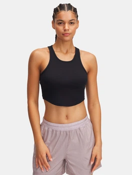 Топ женский Under Armour Ua Rival Rib Tank 1389798-001 S Черный (197779674133)