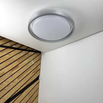 Светильник LED smart HELIX+пульт 60W 3000-6000K IP20 серебряный ( 38851 )