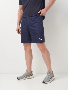 Спортивні шорти для футболу чоловічі Puma Teamrise Training Shorts 65733606 L Peacoat-White (4063697201149)