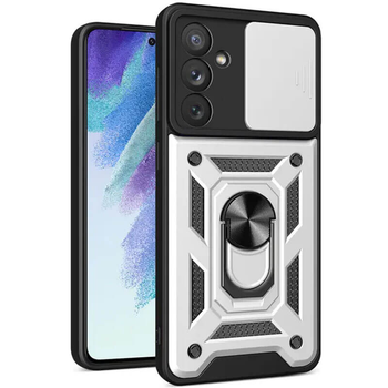 Удароміцний чохол Camshield Serge Ring Samsung Galaxy A36 5G Срібний Без бренду