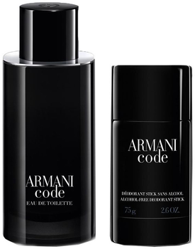 Набір для чоловіків Giorgio Armani Armani Code Туалетна вода 125 мл + Дезодорант-стік 75 г (3660732641680)