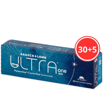 Однодневные линзы Bausch + Lomb ULTRA One Day -5 35 шт.