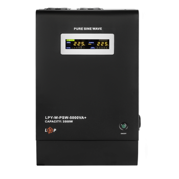 ИБП Logicpower LPY-W-PSW-5000VA+ (3500Вт) 10A/20A с правильной синусоидой 12В