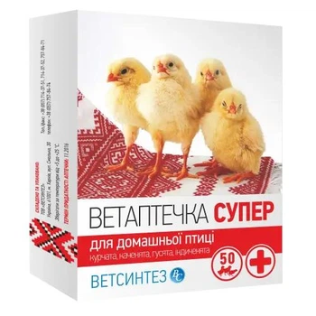Ветаптечка "Супер" Ветсинтез для цыплят, утят, гусят, индюшат