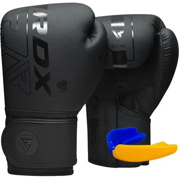 Боксерські рукавиці RDX F6 Kara Matte Black 8 унцій