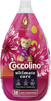 Ультраконцентрований кондиціонер для білизни Coccolino Ultimate Care Fuschia passion 870 мл (8720181414916)