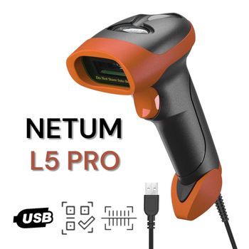 Сканер штрих-кодів Netum L5 Pro 1D, 2D USB