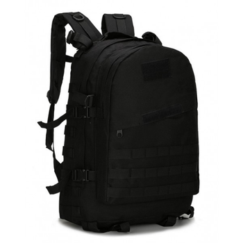 Тактичний багатофункціональний воєнний рюкзак Army 40L Black