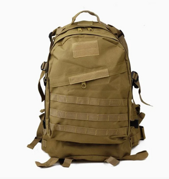 Тактичний багатофункціональний воєнний рюкзак Army 40L Coyote