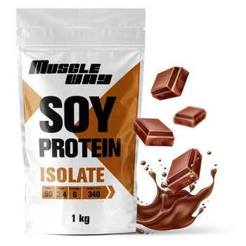 Протеин соевый изолят MuscleWay 90% 30 порций 1 кг Молочный шоколад (21-125-soy-mw-rs1msh)