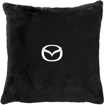 Подушка декоративная Evatech Mazda Черная с вышивкой 45х45 см (MPCSHBV099)