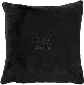 Подушка декоративная Evatech Audi Черная с вышивкой 35х35 см (MPCSSBV096)