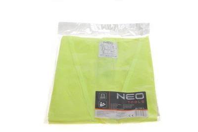 Жилет попереджувальний, жовтий NEO "L" - 81-735-L NEO TOOLS