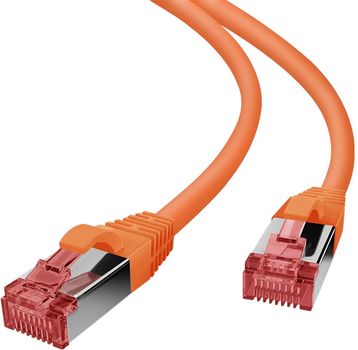 Патч-корд Helos S/FTP Cat 6 20 m Orange (4005938181827)