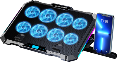Охолоджувальна підставка для ноутбука Gamepro CP795 Black