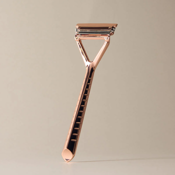 Багаторазова бритва з плаваючою головкою Leaf Shave, колір Rose Gold