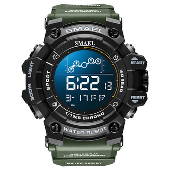 Мужские спортивные водостойкие тактические часы Smael Makro 4610 Store