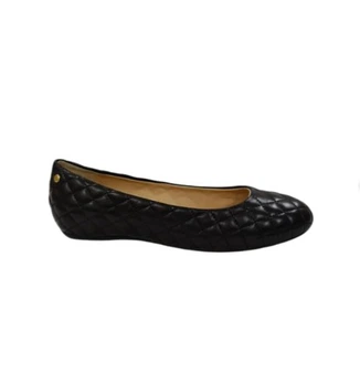 Балетки женские Kelton кожа U3922 Чёрные 39р
