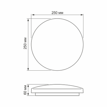 Светильник TITANUM LED 18W 5000K Зоряне небо (TLCL-185S)
