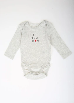 Боди H&M 56 sm Серый (HM-07504801-Gray)