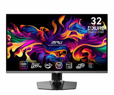 Монитор геймерский 32" 240Hz MSI MPG 321URX QD-OLED безрамочный