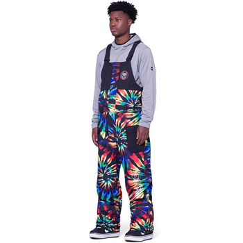 Лыжный полукомбинезон и сноубордический комбинезон Frontier Shell Bib (Grateful Dead Black Tie Dye) 686 XL