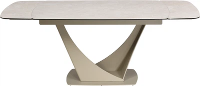 Стол обеденный Vetro Mebel TML-990 Элио Сахара матовый/бежевый (TML-990-elio-sahara/beige)