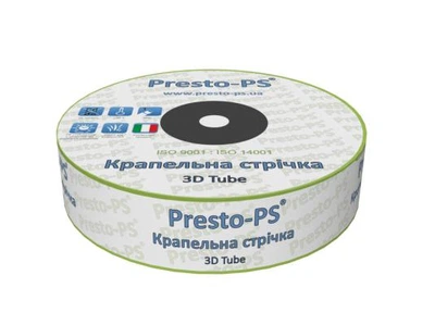 Капельная лента Presto-PS щелевая водовыпуск через 10cм -100м (BL-10-100)