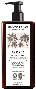 Лосьйон для тіла живильний і пом'якшувальний Phytorelax Coconut Vegan & Organic 250 мл